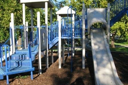 Playground at Bradford Memorial Library